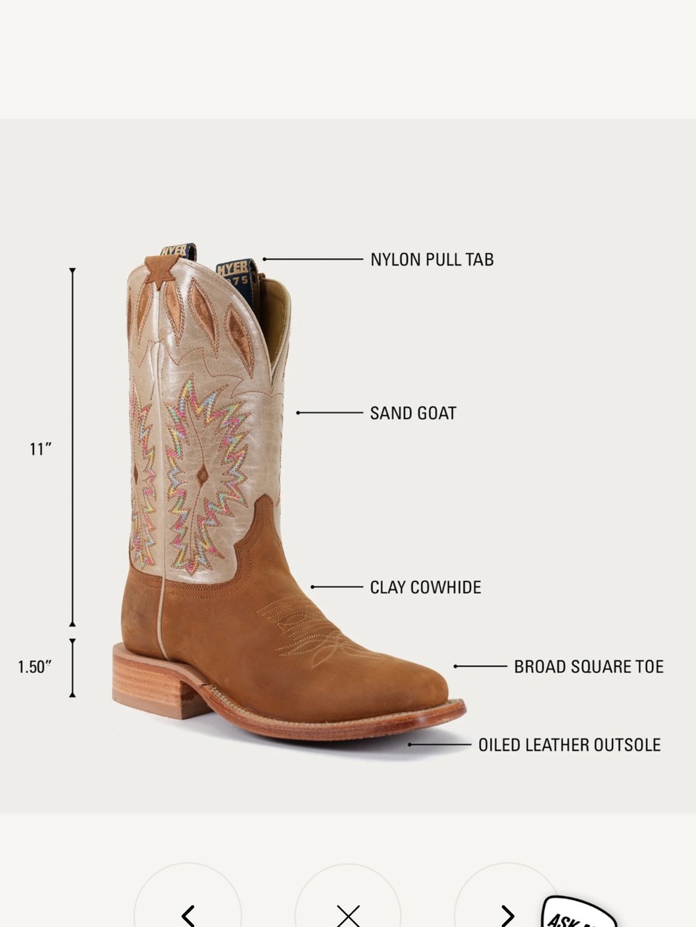 Hyer cowboy boots - Picture 7 of 7
